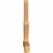 Ekena Millwork Alberta Smooth Timber Gable Bracket, Western Red Cedar, 72"W x 39"H x 3 1/2"D x 3 1/2"F, 13/12 Pitch GBW072X39X0404ALB00SWR - alternate 3